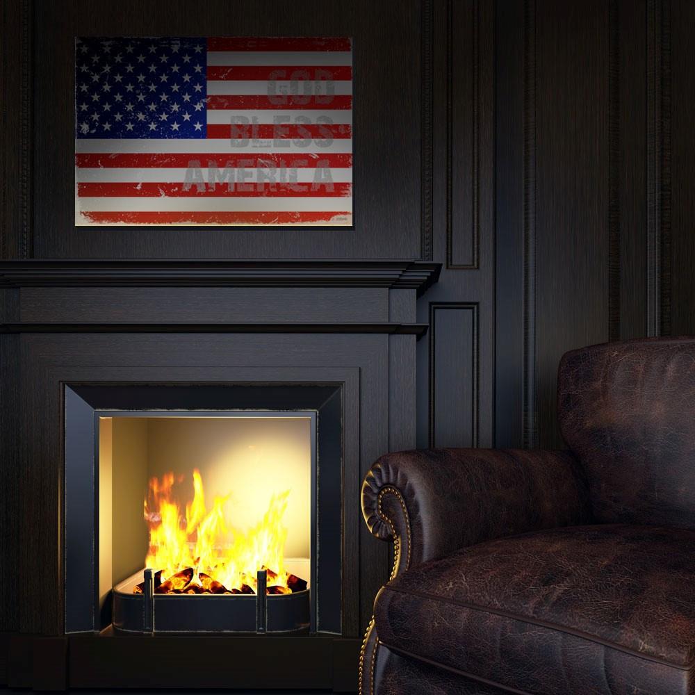 USA Flag God Bless America