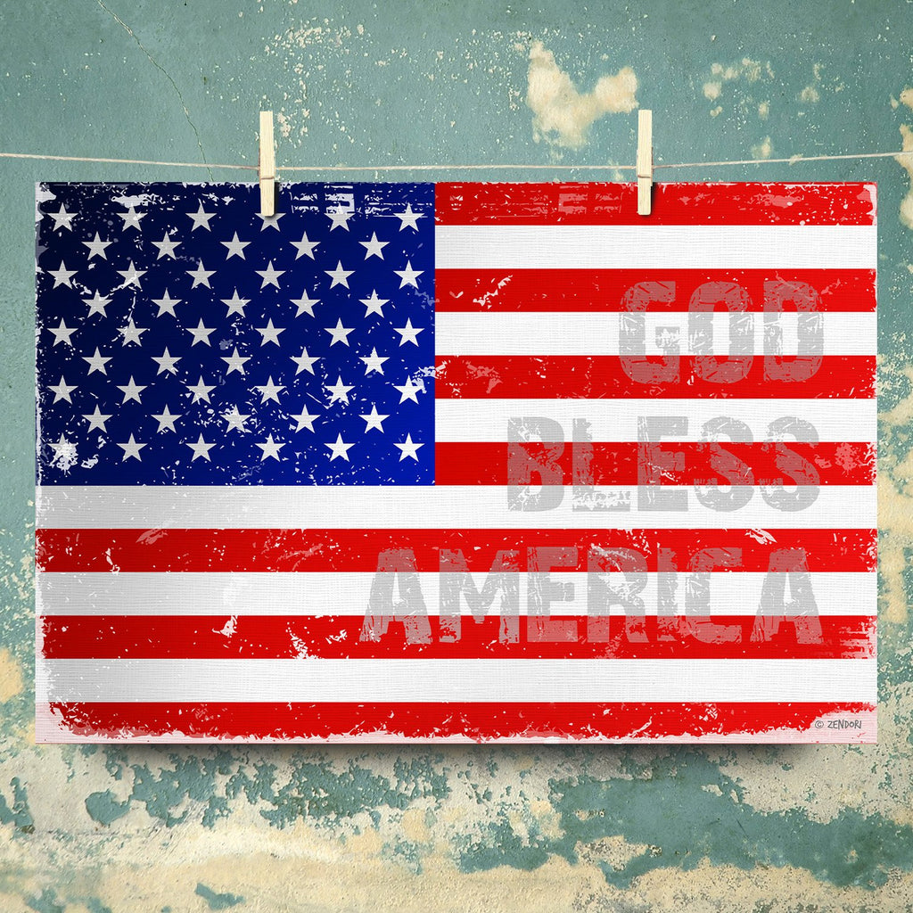 USA Flag God Bless America