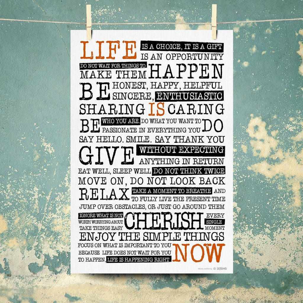 Life Is Now Manifesto